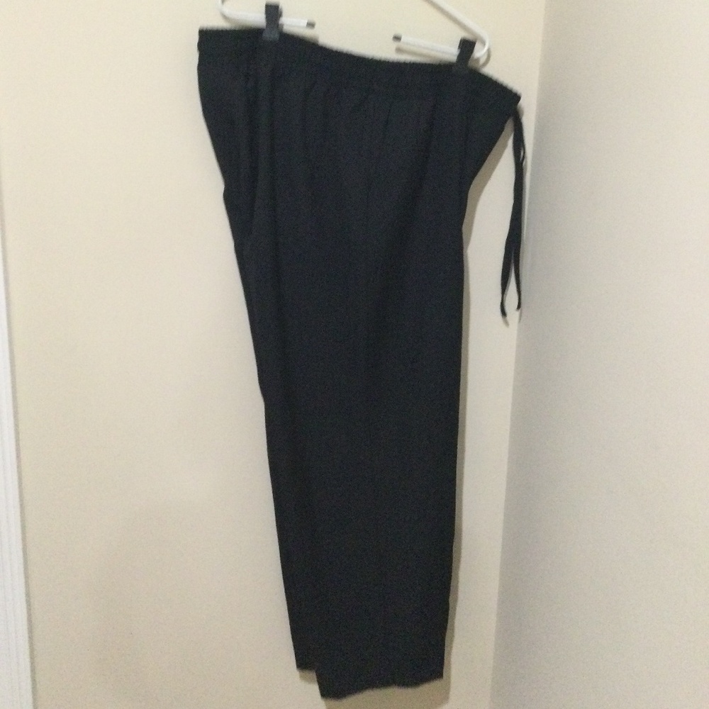 Black trousers size 18  Lane Bryant Elastic waist  Super comfortable.
